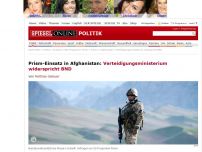Bild zum Artikel: 'Prism'-Einsatz in Afghanistan: Verteidigungsministerium widerspricht BND