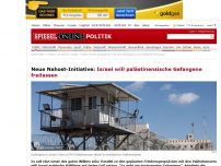 Bild zum Artikel: Neue Nahost-Initiative: Israel will palästinensische Gefangene freilassen