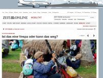 Bild zum Artikel: Scooter in Indonesien: 
			  Ist das eine Vespa oder kann das weg?