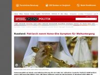 Bild zum Artikel: Russland: Patriarch nennt Homo-Ehe Symptom für Weltuntergang