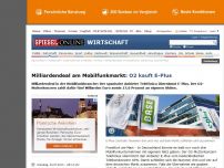 Bild zum Artikel: Milliardendeal am Mobilfunkmarkt: O2 kauft E-Plus