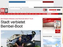 Bild zum Artikel: Gastronom droht Ruin - Stadt verbietet Bembel-Boot