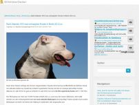 Bild zum Artikel: Beiß-Statistik: 655-mal schnappten Hunde in Berlin 2012 zu