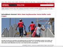 Bild zum Artikel: Schwäbisch Gmünd: Bahn lässt Asylbewerber keine Koffer mehr tragen