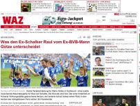 Bild zum Artikel: Was den Ex-Schalker Raul vom Ex-BVB-Mann Götze unterscheidet