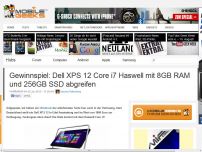 Bild zum Artikel: Gewinnspiel: Dell XPS 12 Core i7 Haswell mit 8GB RAM und 256GB SSD abgreifen