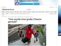 Bild zum Artikel: Asylbewerber in Schwäbisch Gmünd: 'Uns wurde eine große Chance geraubt'