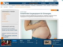 Bild zum Artikel: In der Türkei - 
Anwalt fordert Ausgangssperre für Schwangere