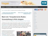 Bild zum Artikel: Mach mit: Tierquälerische Rodeo-Veranstaltung in Köln stoppen