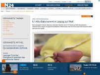 Bild zum Artikel: Was für ein Brocken! - 
6,1-Kilo-Baby kommt in Leipzig zur Welt