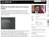 Bild zum Artikel: Pornwall: Britischer Pornofilter blockt auch andere Inhalte