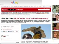 Bild zum Artikel: Vogel aus Israel: Türken stellten Falken unter Spionageverdacht