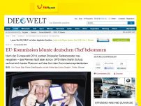 Bild zum Artikel: Europawahl 2014: EU-Kommission könnte einen deutschen Chef bekommen