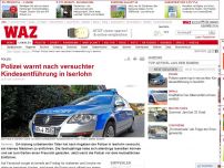 Bild zum Artikel: Polizei warnt nach versuchter Kindesentführung in Iserlohn