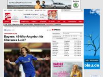 Bild zum Artikel: Transfer-News  -  

Bayern: 46-Mio-Angebot für Chelseas Luiz?