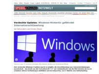 Bild zum Artikel: Verdeckte Updates: Windows-Hintertür gefährdet Internetverschlüsselung