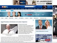 Bild zum Artikel: Richtungsweisender Appell Papst will Homosexuelle integrieren
