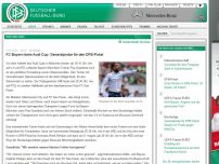 Bild zum Artikel: Bayern beim Audi Cup: Generalprobe für DFB-Pokal