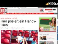 Bild zum Artikel: Racheaktion im Netz! - Ahnungsloser Handy- Dieb wird Internet-Star!