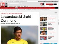 Bild zum Artikel: Interview in Polen - Lewandowski droht Dortmund mit schlechter Leistung