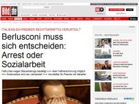Bild zum Artikel: Urteil gegen Ex-Premier - Haftstrafe für Berlusconi