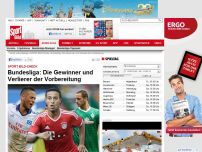 Bild zum Artikel: SPORT BILD-Check  -  

Bundesliga: Die Gewinner und Verlierer der Vorbereitung