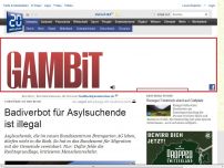 Bild zum Artikel: Vorwürfe an den Bund: Badiverbot für Asylsuchende ist illegal