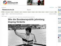 Bild zum Artikel: Bericht der Humboldt-Universität Berlin: Wie die Bundesrepublik jahrelang Doping förderte