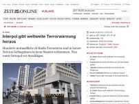 Bild zum Artikel: Al-Kaida: 
			  Interpol gibt weltweite Terrorwarnung heraus