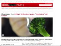 Bild zum Artikel: Fleischloser Tag: Heftiger Widerstand gegen 'Veggie Day' der Grünen