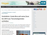 Bild zum Artikel: Vorbildlich: Costa Rica will seine Zoos bis 2014 aus Tierschutzgründen schließen