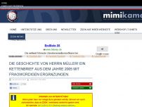 Bild zum Artikel: Die Geschichte von Herrn Müller! Ein Kettenbrief aus dem Jahre 2005 mit fragwürdigen Ergänzungen.