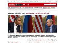 Bild zum Artikel: Eklat um Snowden-Asyl: Obama sagt Treffen mit Putin ab
