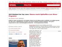 Bild zum Artikel: US-Präsident bei Jay Leno: Obama macht Spähaffäre zum Show-Programm