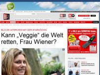 Bild zum Artikel: Interview mit der Starköchin - Kann „Veggie“ die Welt retten, Frau Wiener?