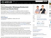 Bild zum Artikel: Whistle.im: Verschlüsselter Whatsapp-Konkurrent kommt aus Deutschland