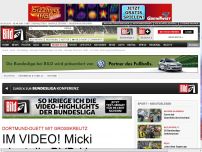 Bild zum Artikel: Duett mit Großkreutz - IM VIDEO! Micki singt die BVB-Hymne