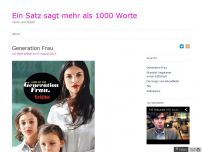 Bild zum Artikel: Generation Frau