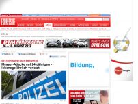 Bild zum Artikel: Gestern Abend nach Bierbörse - Messer-Attacke auf 24-Jährigen - lebensgefährlich verletzt