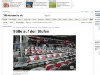 Bild zum Artikel: Probleme in der Fankurve des FC Bayern: Blanke Stille auf den Stufen