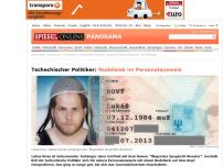 Bild zum Artikel: Tschechischer Politiker: Nudelsieb im Personalausweis