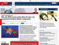 Bild zum Artikel: Machtergreifung um jeden Preis - Wie die SPD schon jetzt alles für den rot-rot-grünen Kraken-Staat vorbereitet