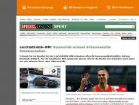 Bild zum Artikel: Leichtathletik-WM: Symmonds widmet Silbermedaille Homosexuellen