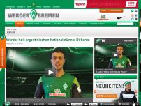 Bild zum Artikel: Werder holt argentinischen Nationalstürmer Di Santo