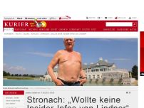 Bild zum Artikel: Stronach: „Wollte keine Insider-Infos von Lindner“