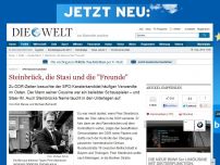 Bild zum Artikel: SPD-Kanzlerkandidat: Steinbrück, die Stasi und die 'Freunde'
