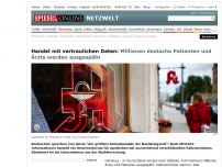 Bild zum Artikel: Handel mit vertraulichen Daten: Millionen deutsche Patienten und Ärzte werden ausgespäht