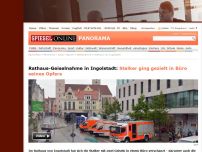 Bild zum Artikel: Großeinsatz in der Innenstadt: Geiselnahme im Rathaus von Ingolstadt