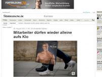 Bild zum Artikel: US-Modekette Hollister: Mitarbeiter dürfen wieder alleine aufs Klo