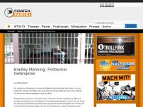 Bild zum Artikel: Bradley Manning: Politischer Gefangener